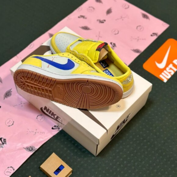 jordan 1 low canary travis scott